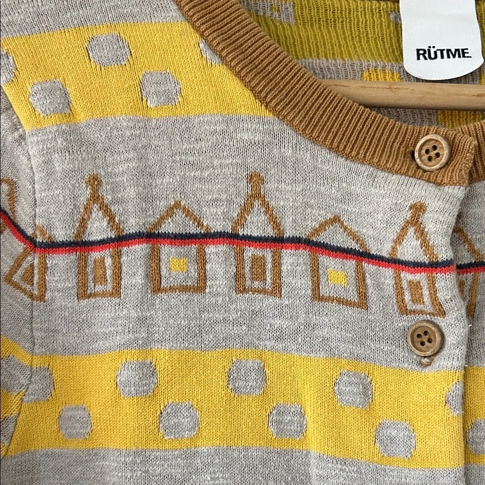 Rütme Multicolor Geometric Cardigan - Picture 3 of 10